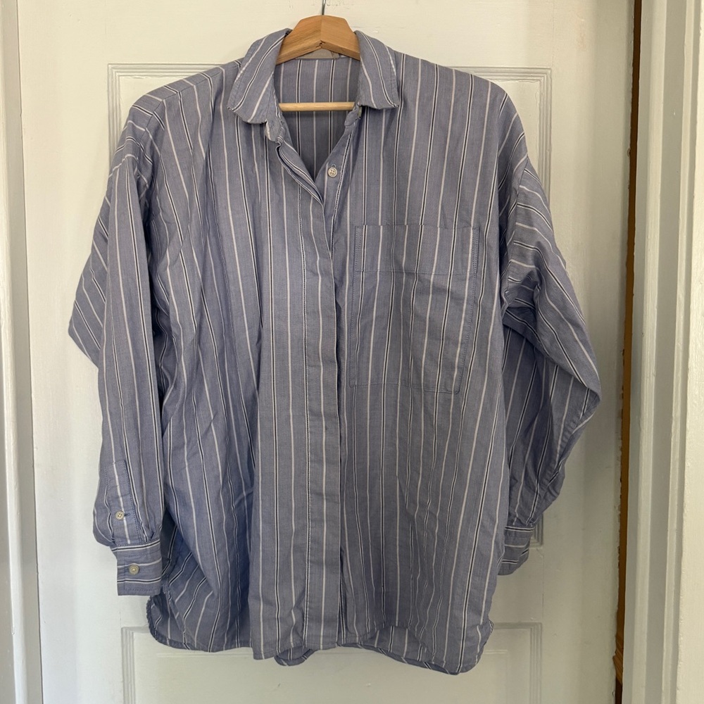 Everlane 100% Cotton Oversized Button Down Shirt